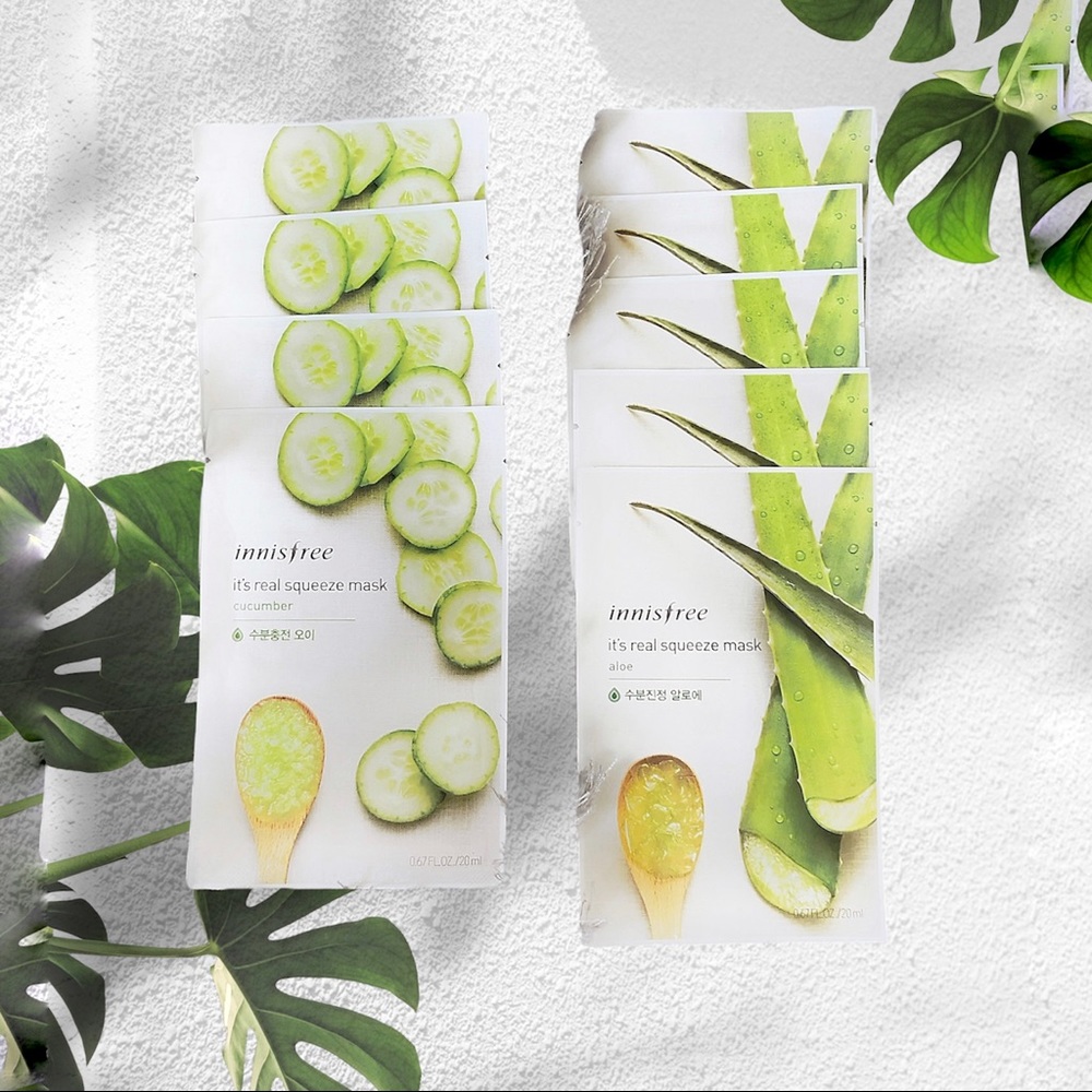 Korean Beauty Skincare Face Sheet Mask: Hydrating & Soothing
